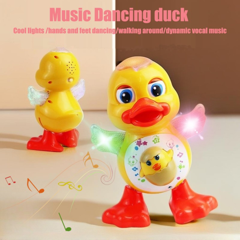 Kids Toys Electric - Electric Dancing Duck Toy Interactive Musical