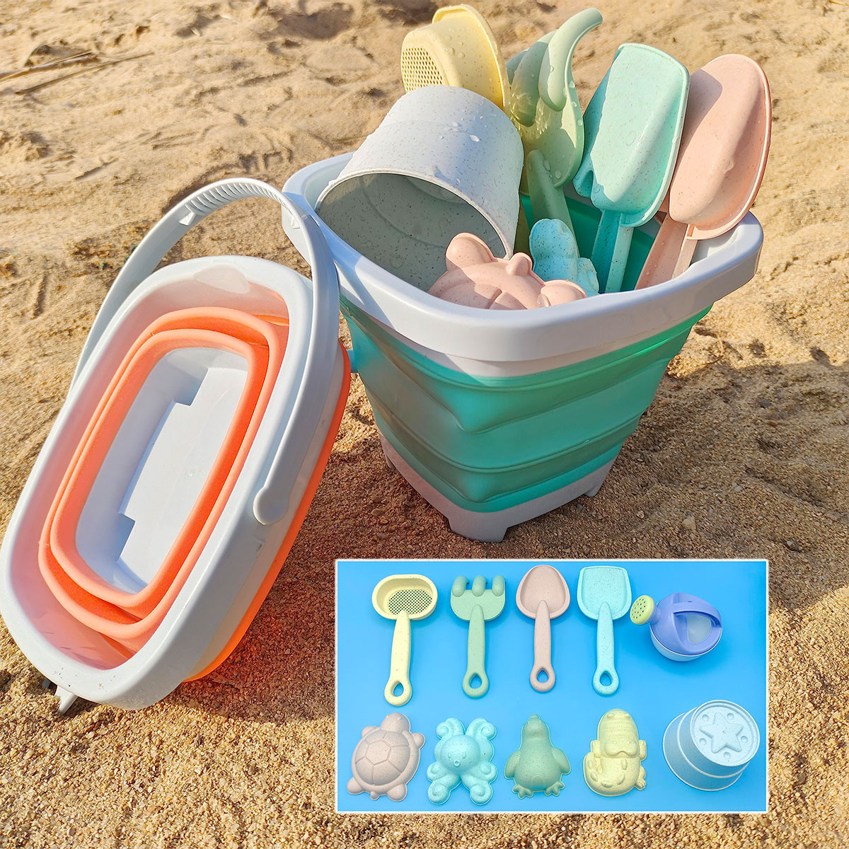 Kinetic Sand Mold - 11/5/1 PCS Beach Sand Play Water