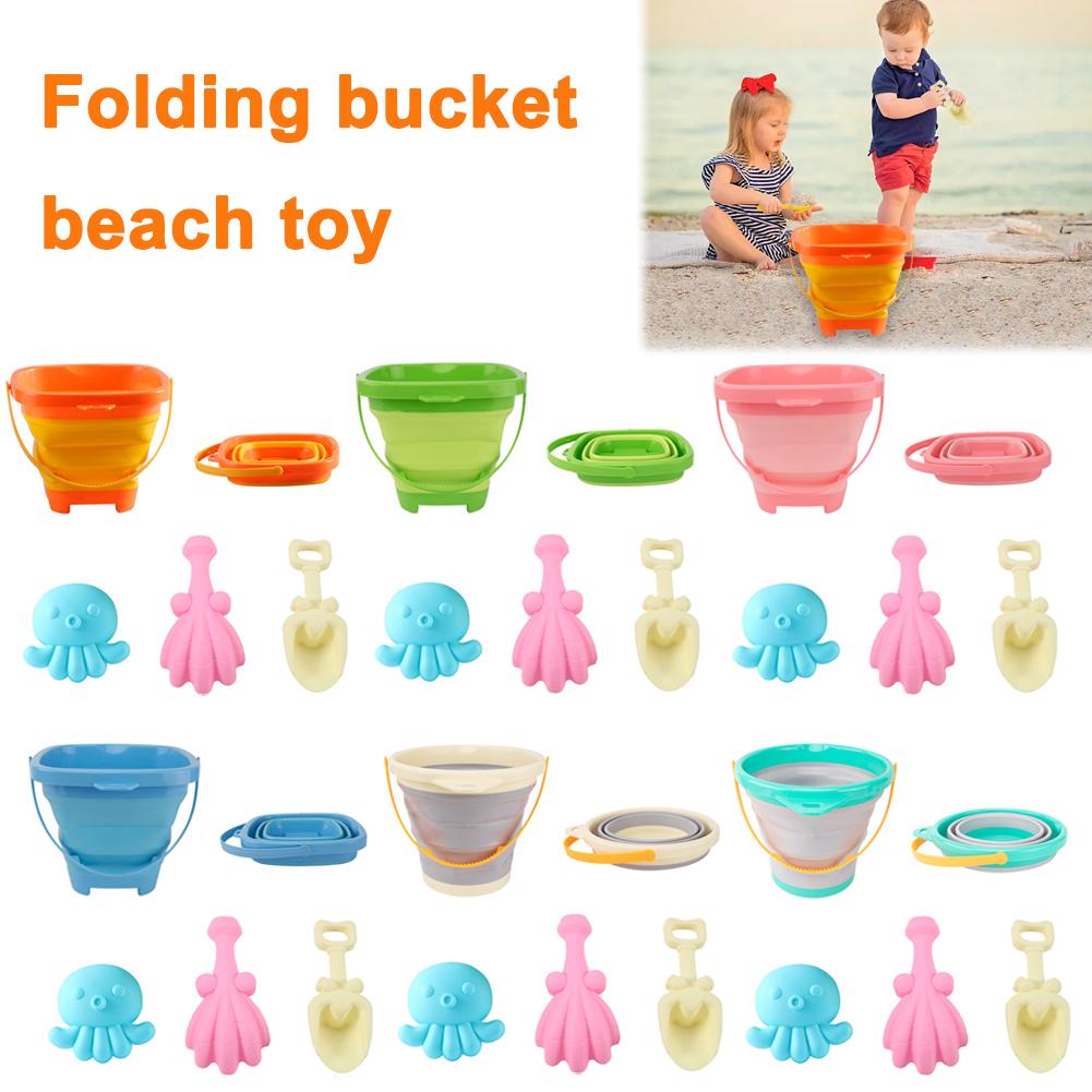 Folding Bucket Summer Beach To - Kinetic Sand Mold recension och pris