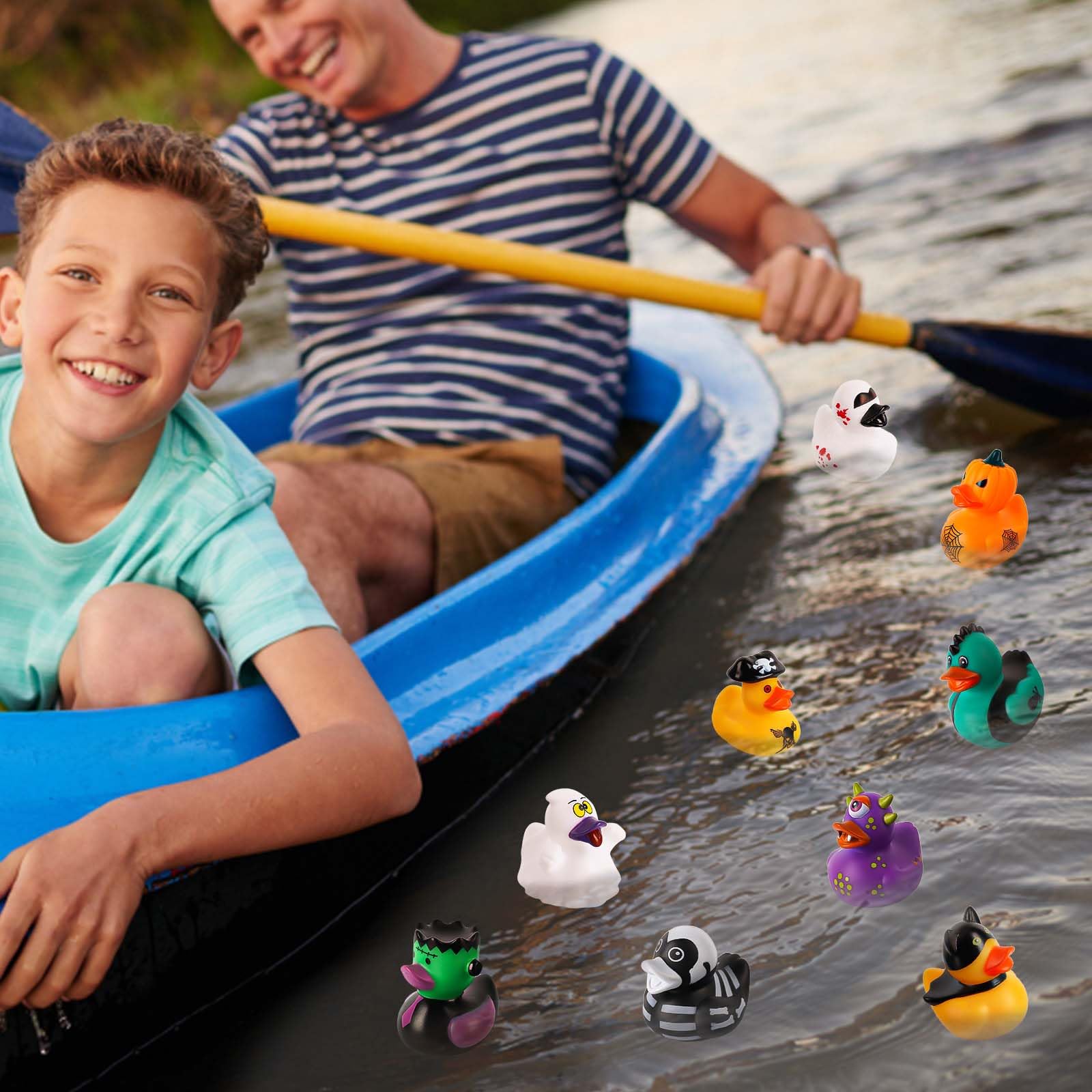 12/24/36PC Halloween Rubber Du - Rubber Duck Bath recension och pris