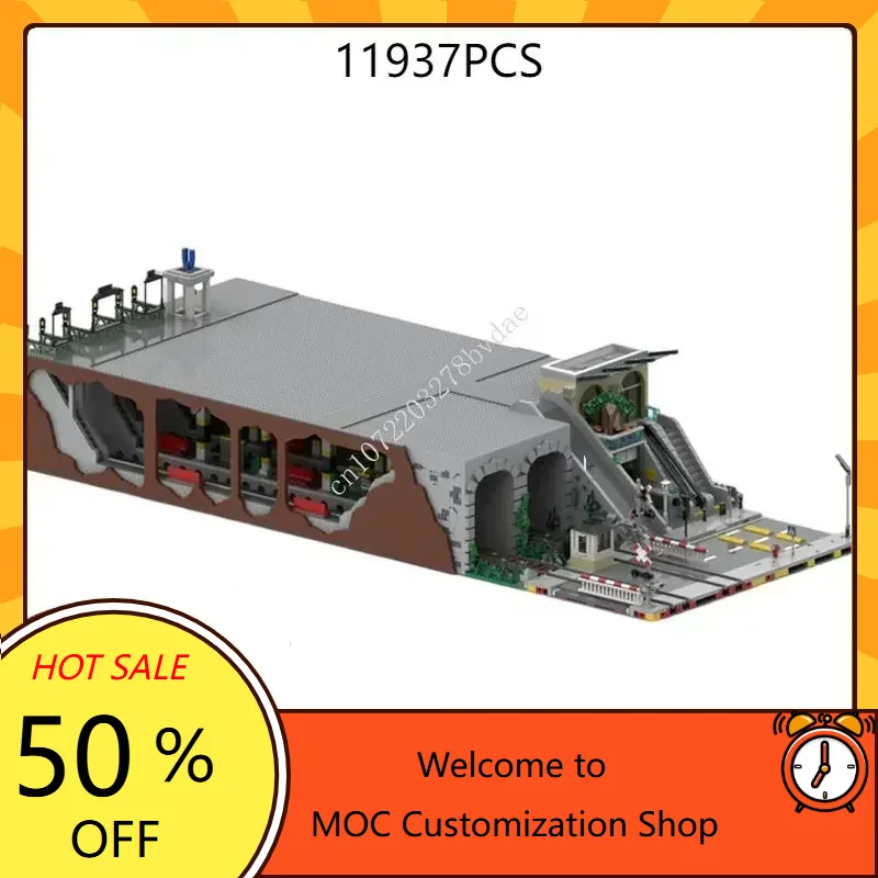 11937PCS Subway Station And Ma - Kids Toys Mall recension och pris