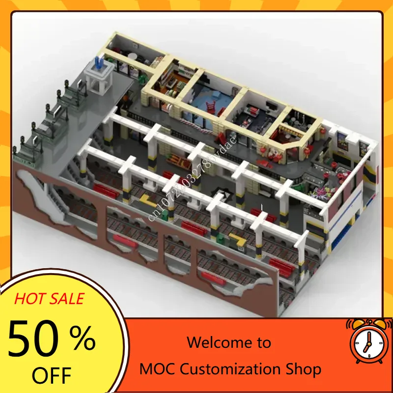 11937PCS Subway Station And Ma - Kids Toys Mall recension och pris