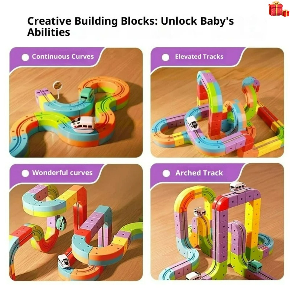 Electric Magnetic Track Set wi - Kids Toys Electric recension och pris