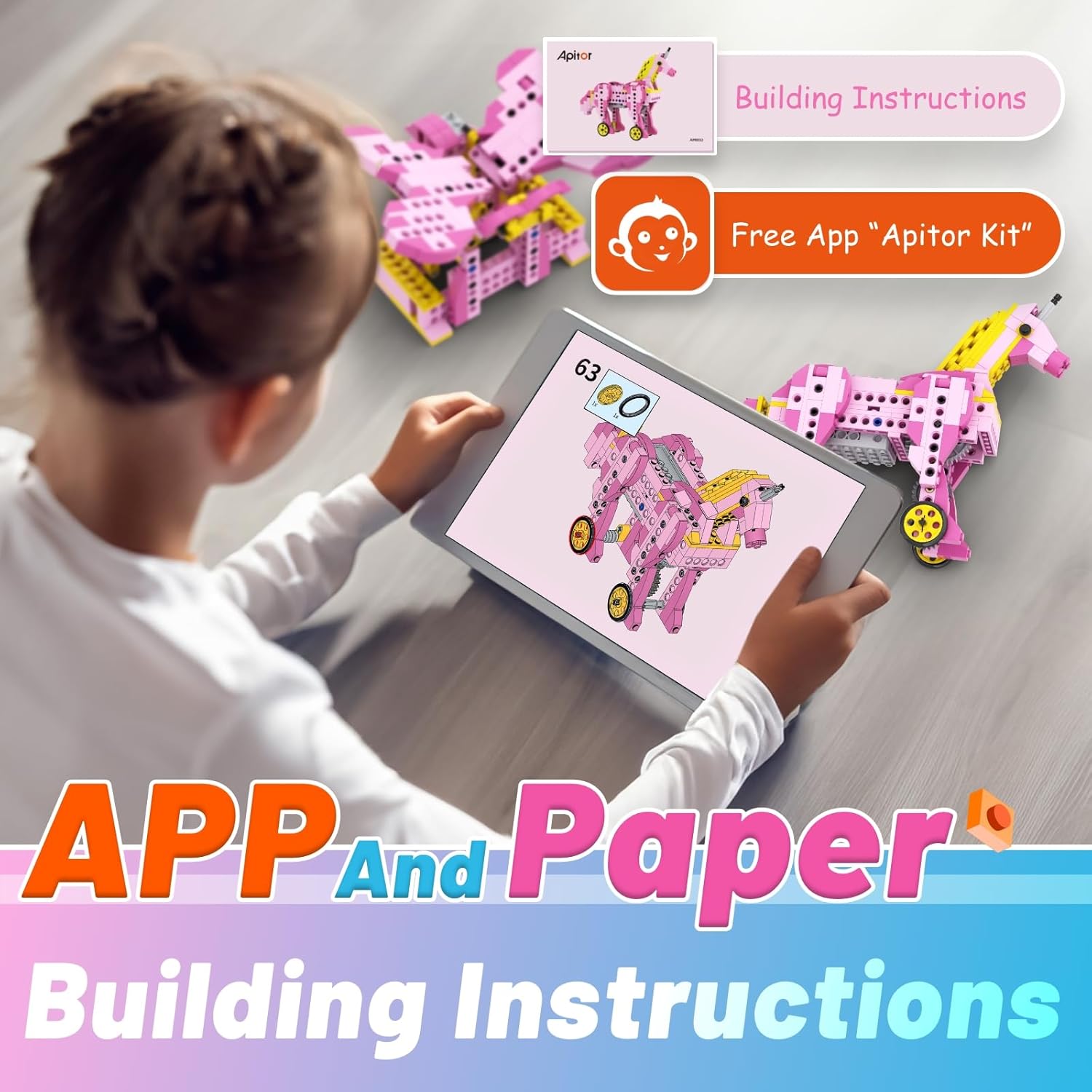 Apitor STEM Toys for Girls Gif - Kids Toys Electric recension och pris