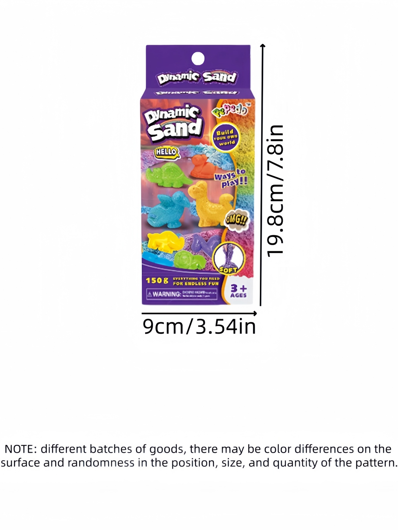 1/2boxs Play Sand Set 150g Of  - Kinetic Sand Mold recension och pris
