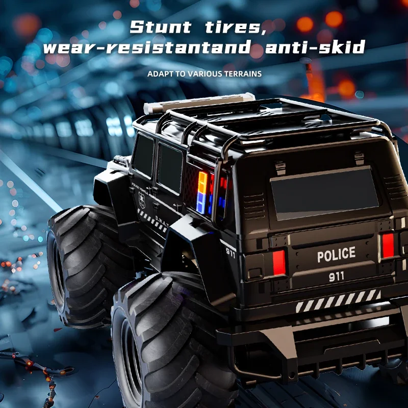 RC Police Cars Amphibious Vehi - Kids Toys Electric recension och pris