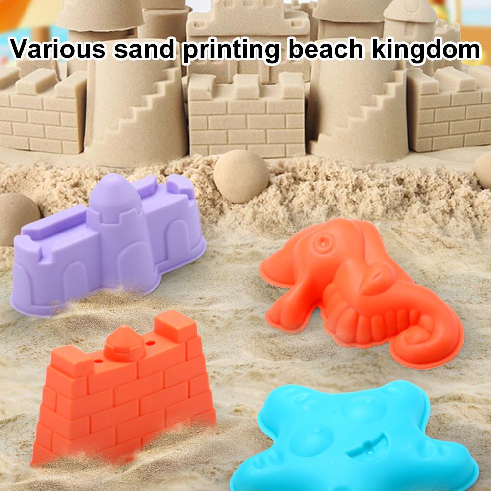 17Pcs Kids Beach Toys Set with - Kinetic Sand Mold recension och pris