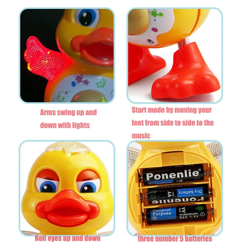 Electric Dancing Duck Toy Inte - Kids Toys Electric recension och pris
