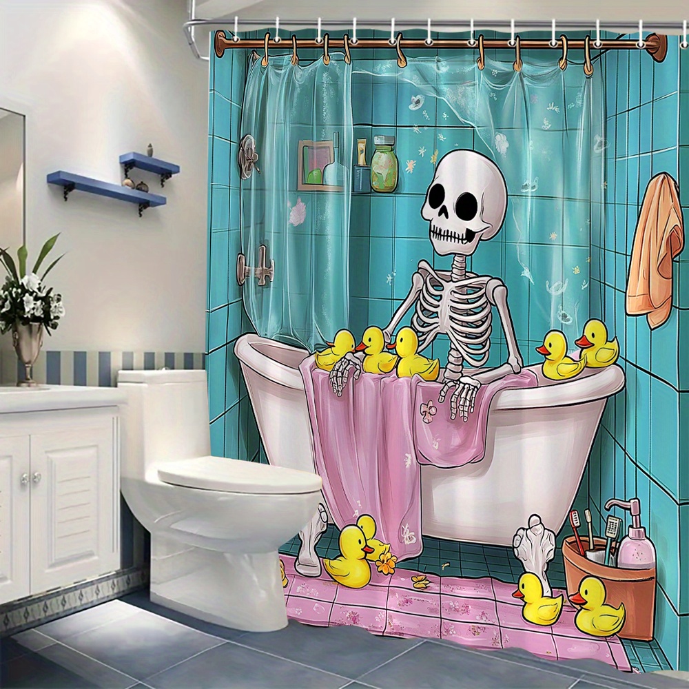 Cartoon Skull Rubber Duck Show - Rubber Duck Bath recension och pris