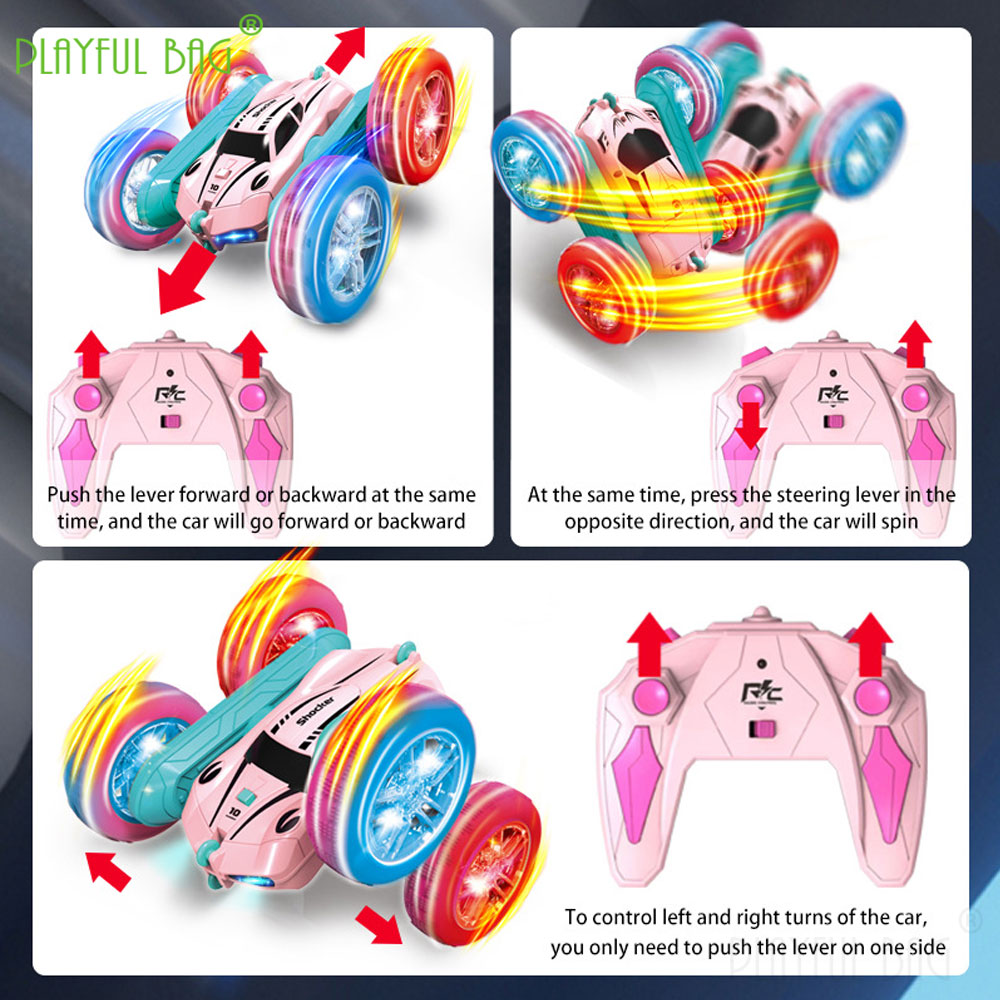 2.4G RC Stunt Car Electric Rem - Kids Toys Electric recension och pris