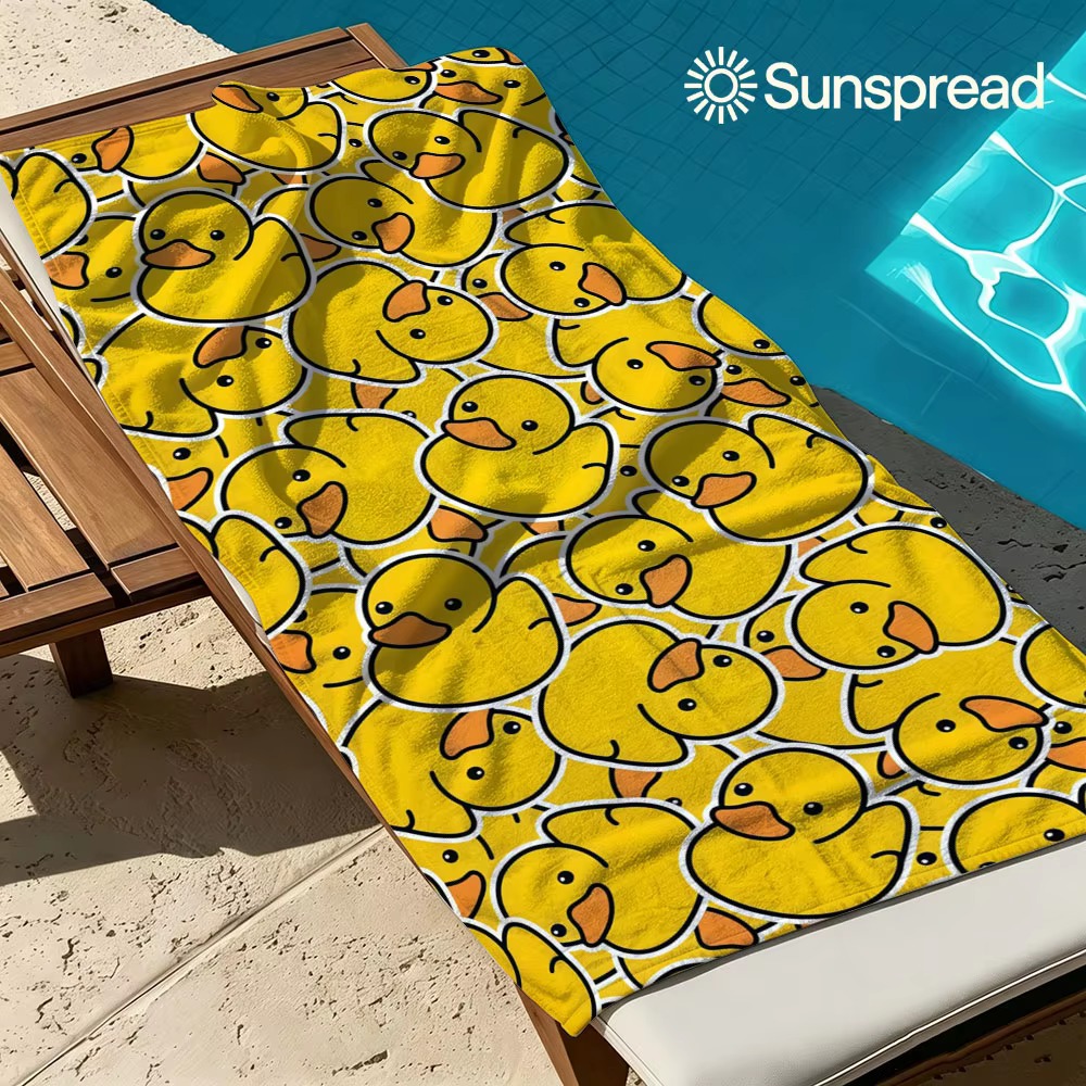 Quick Drying Yellow Rubber Duc - Rubber Duck Bath recension och pris