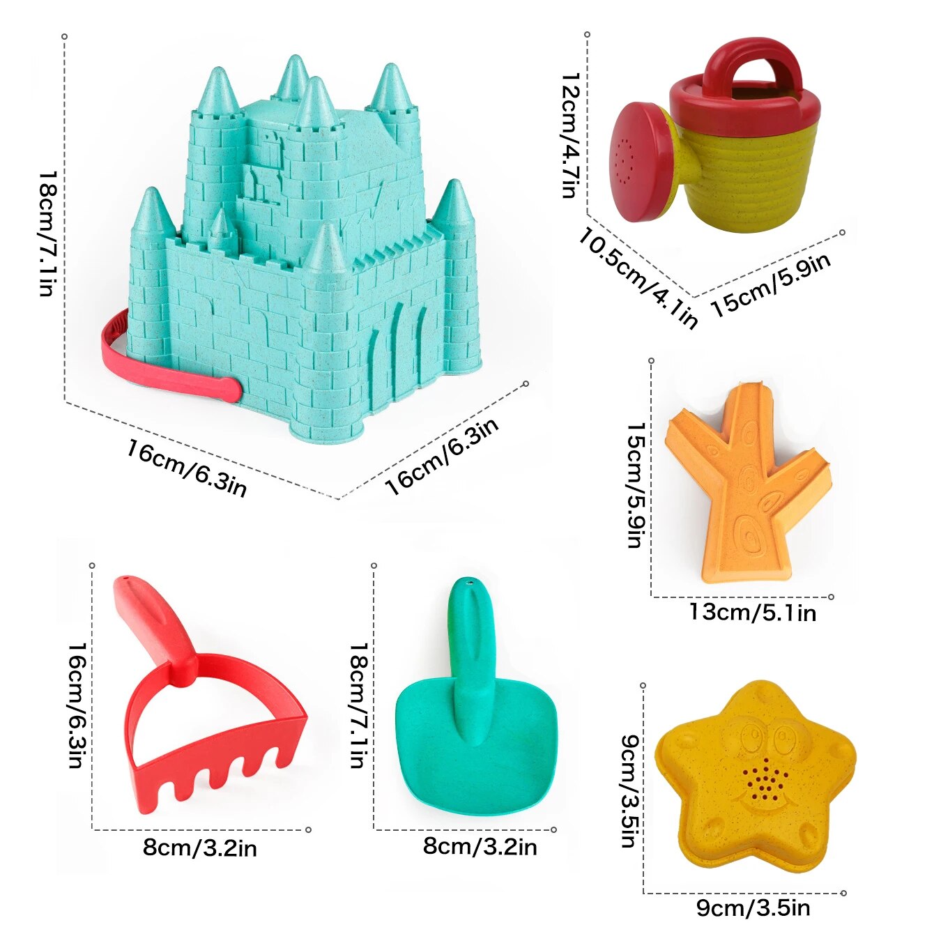 Beach Castle Dredging Sand Dig - Kinetic Sand Mold recension och pris