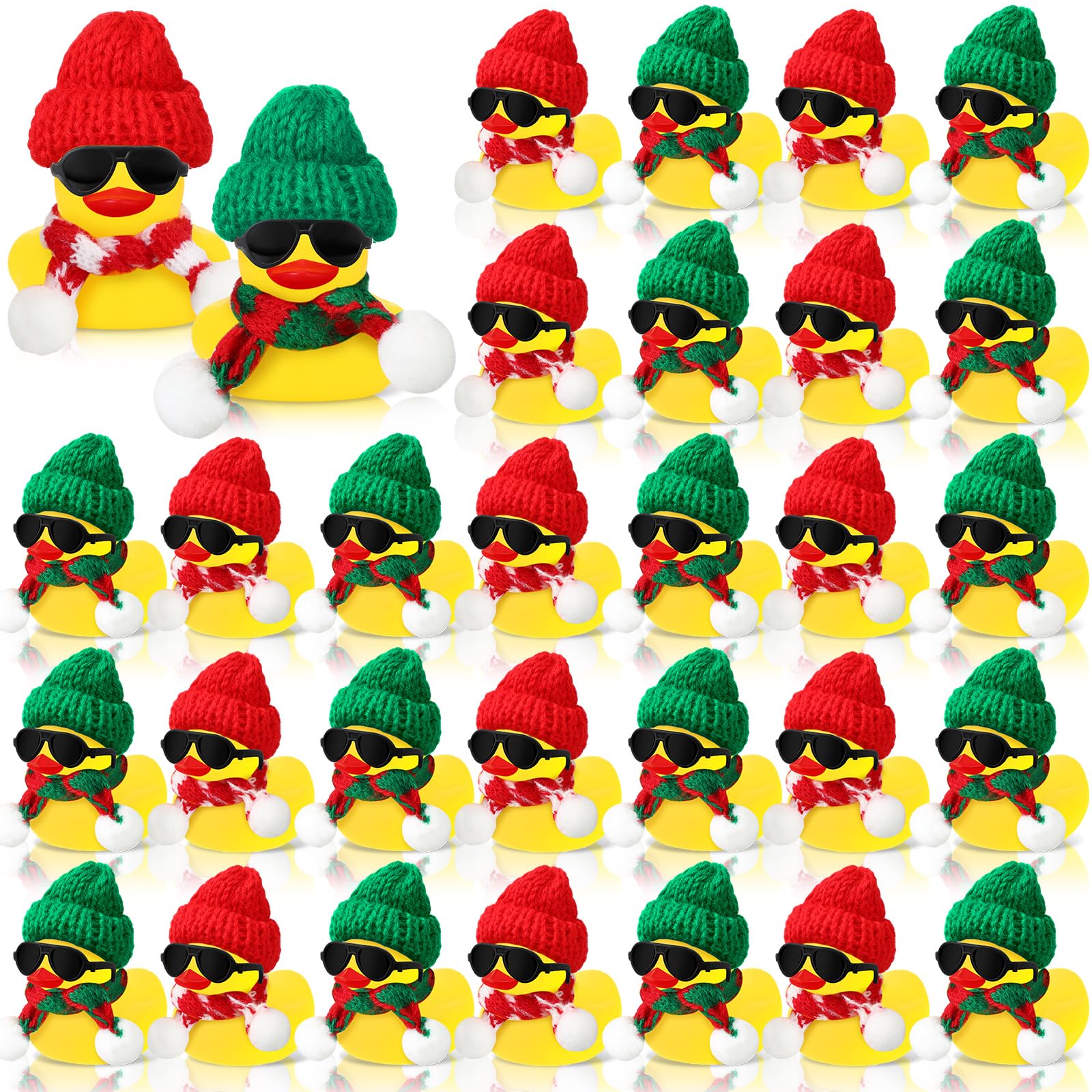 12/24/48 Set Christmas Rubber  - Rubber Duck Bath recension och pris