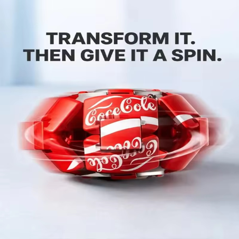 Soda Can Press Spinning Top Fi - Spin Top Gyro Toy recension och pris