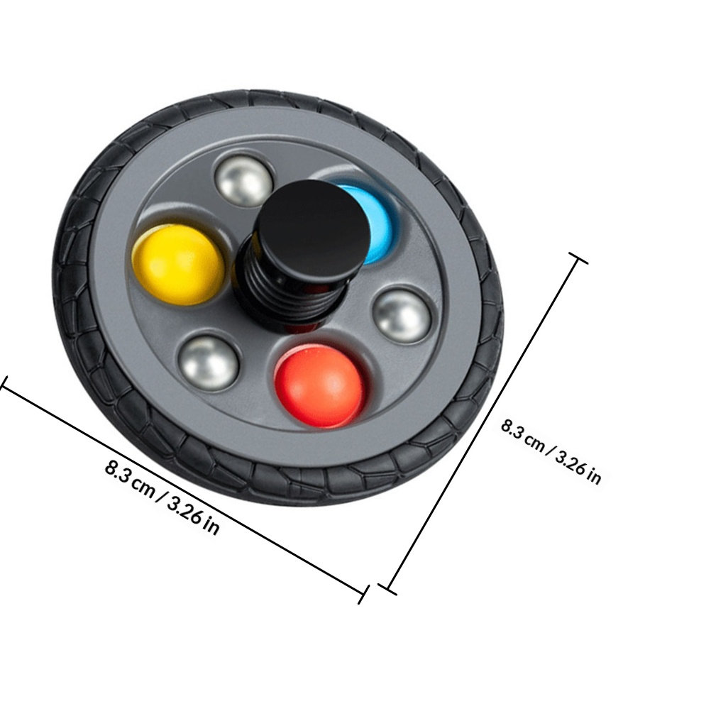 Rotating Tire Shape Gyro for K - Spin Top Gyro Toy recension och pris