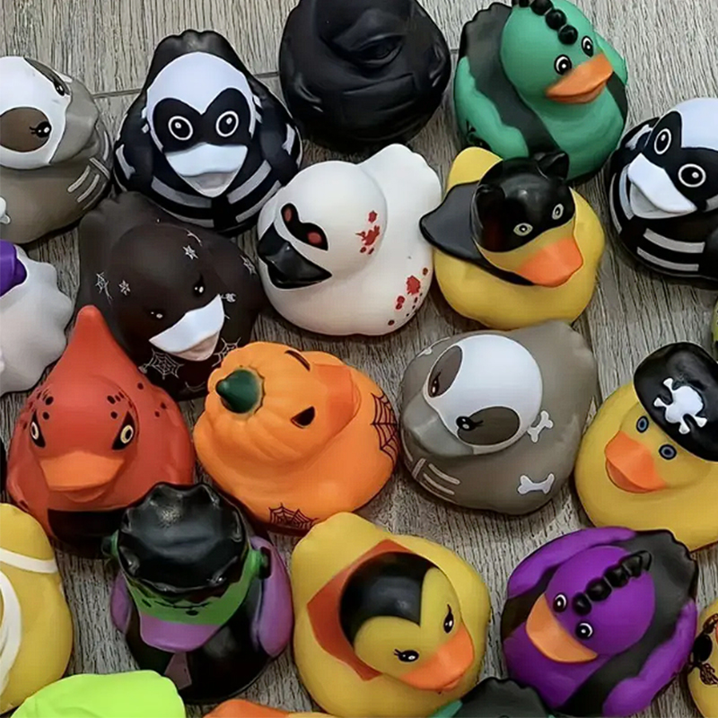4PCS Halloween Rubber Ducks, 2 - Rubber Duck Bath recension och pris