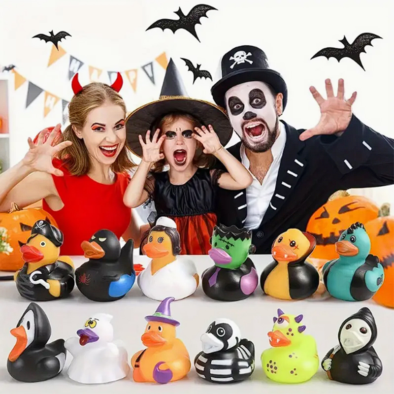 4PCS Halloween Rubber Ducks, 2 - Rubber Duck Bath recension och pris