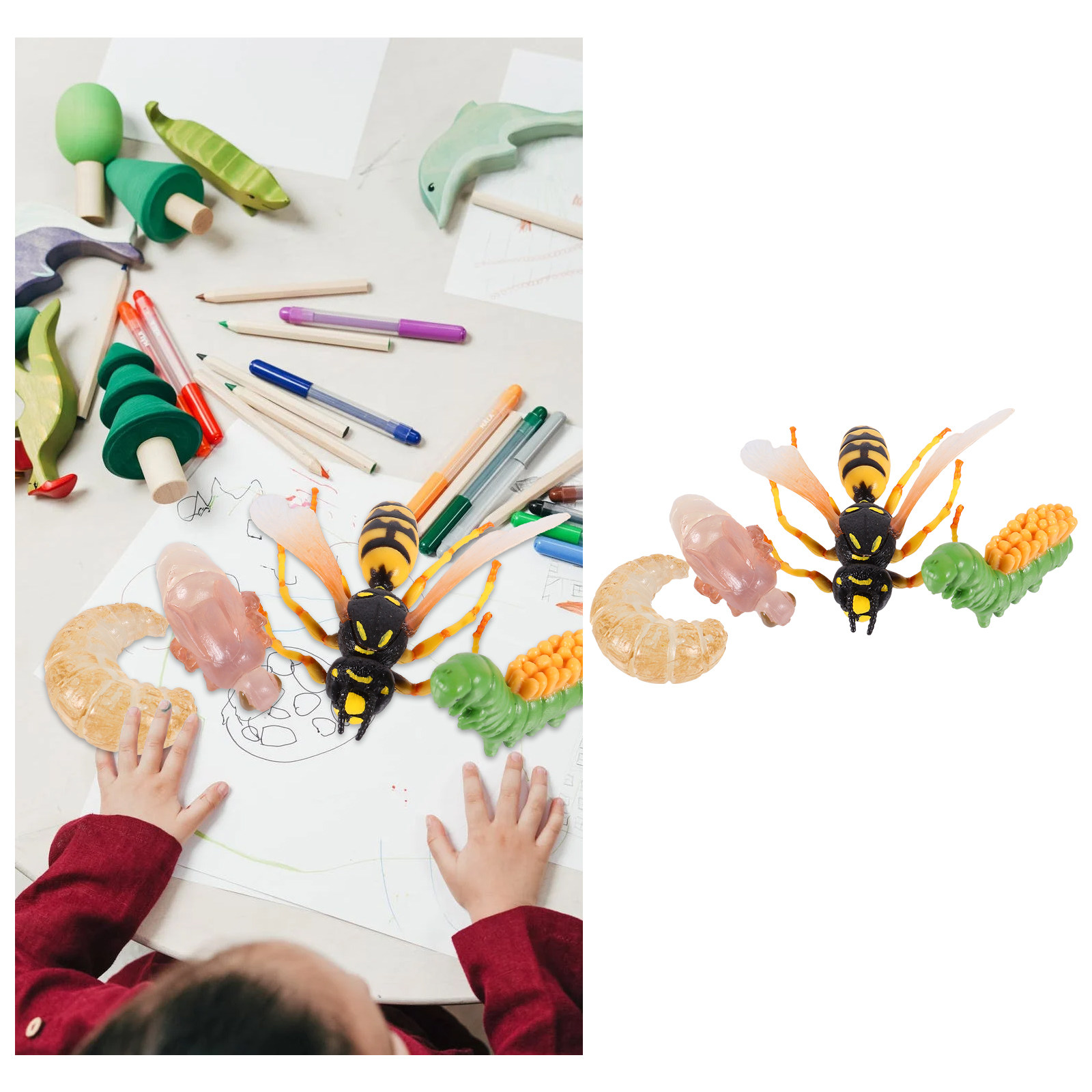 Kids Toys Insect Figure for Re - Kids Toys Cycle recension och pris