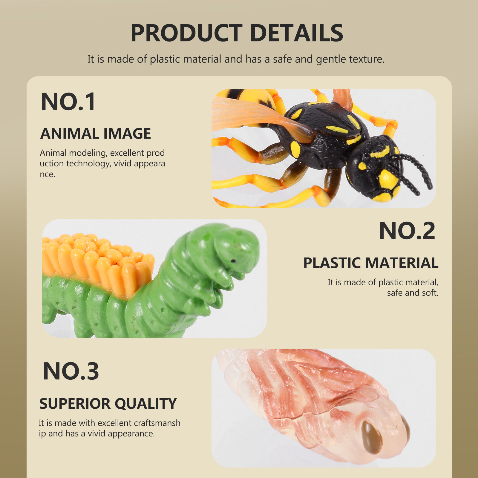 Kids Toys Insect Figure for Re - Kids Toys Cycle recension och pris